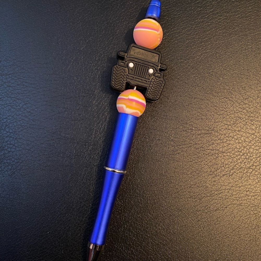 Hand Crafted Jeep Pen
